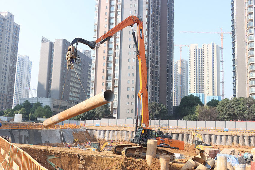 Changsha Zhounan Xuefu High-rise Residential Pile Foundation Guard Tube Project